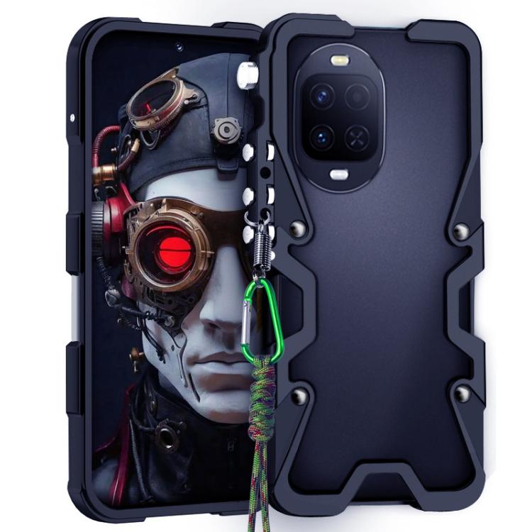 Trigger Design Hollow Metal Frame Phone Case with Lanyard, For Huawei nova 16 Ultra, For Huawei nova 16 Pro, For Huawei nova 16z, For Huawei nova 16, For Huawei Pura 90 Pro Max, For Huawei Pura 90 Pro, For Huawei Pura 90, For Huawei nova 15 Ultra      ...
