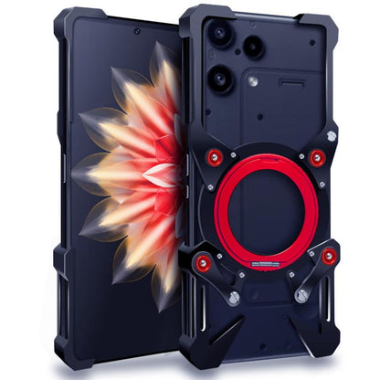 Rotating Bracket Hollow Metal Phone Case with Lanyard, For Nothing Phone 4b, For Nothing Phone 4a Pro, For Nothing Phone 4a, For Nothing Phone 3a Lite, For Nothing Phone 3, For Nothing CMF Phone 2 Pro, For Nothing Phone 3a, For Nothing Phone 3a Pro    ...