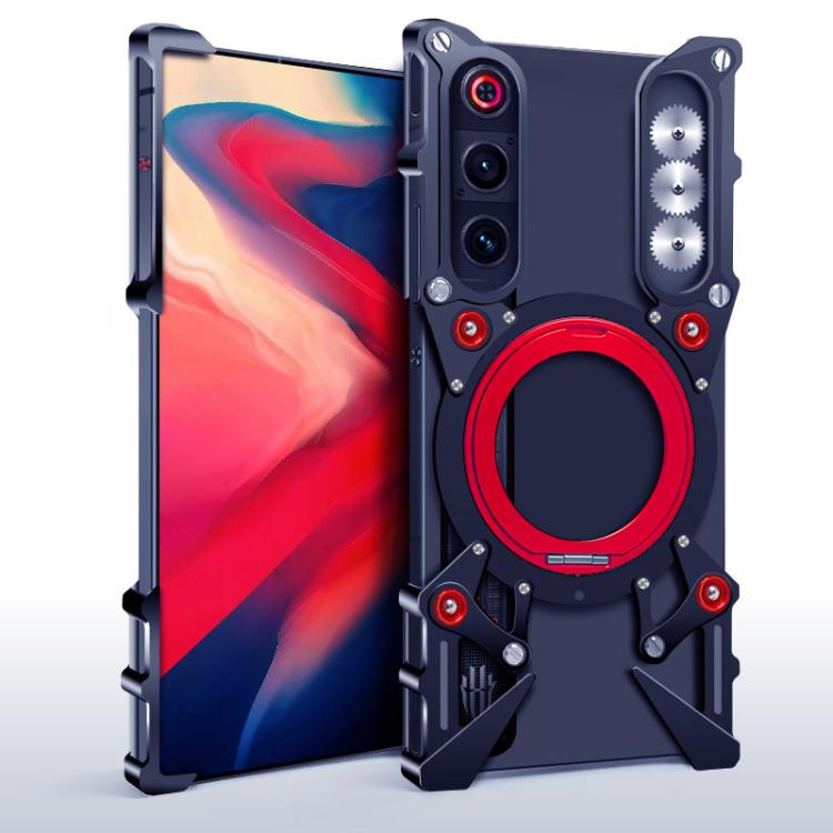 Rotating Bracket Hollow Metal Phone Case with Lanyard, For ZTE nubia RedMagic 11 Pro, For ZTE nubia RedMagic 11 Air, For ZTE nubia Z80 Ultra, For ZTE nubia RedMagic 10 Pro, For ZTE nubia RedMagic 10 Air, For ZTE nubia Z70 Ultra, For ZTE nubia Z60S Pro ...