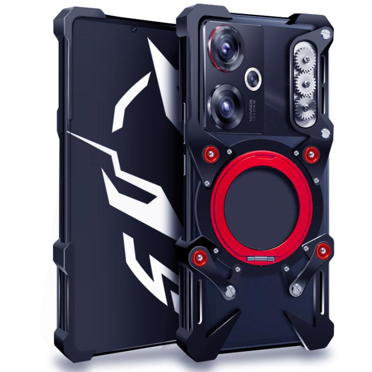 Rotating Bracket Hollow Metal Phone Case with Lanyard, For ZTE nubia RedMagic 11 Pro, For ZTE nubia RedMagic 11 Air, For ZTE nubia Z80 Ultra, For ZTE nubia RedMagic 10 Pro, For ZTE nubia RedMagic 10 Air, For ZTE nubia Z70 Ultra, For ZTE nubia Z60S Pro ...