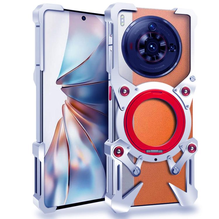 Rotating Bracket Hollow Metal Phone Case with Lanyard, For ZTE nubia RedMagic 11 Pro, For ZTE nubia RedMagic 11 Air, For ZTE nubia Z80 Ultra, For ZTE nubia RedMagic 10 Pro, For ZTE nubia RedMagic 10 Air, For ZTE nubia Z70 Ultra, For ZTE nubia Z60S Pro ...