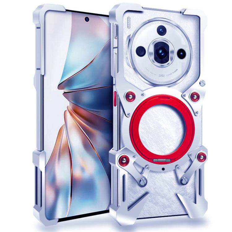 Rotating Bracket Hollow Metal Phone Case with Lanyard, For ZTE nubia RedMagic 11 Pro, For ZTE nubia RedMagic 11 Air, For ZTE nubia Z80 Ultra, For ZTE nubia RedMagic 10 Pro, For ZTE nubia RedMagic 10 Air, For ZTE nubia Z70 Ultra, For ZTE nubia Z60S Pro ...