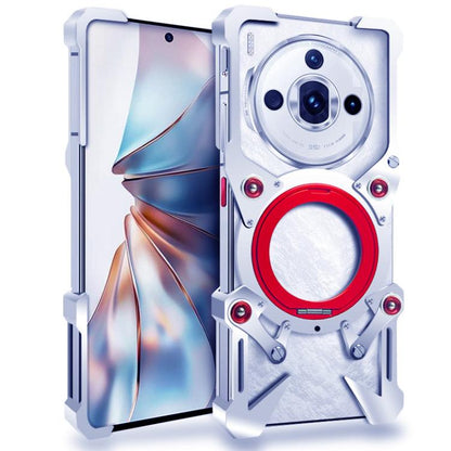 Rotating Bracket Hollow Metal Phone Case with Lanyard, For ZTE nubia RedMagic 11 Pro, For ZTE nubia RedMagic 11 Air, For ZTE nubia Z80 Ultra, For ZTE nubia RedMagic 10 Pro, For ZTE nubia RedMagic 10 Air, For ZTE nubia Z70 Ultra, For ZTE nubia Z60S Pro ...