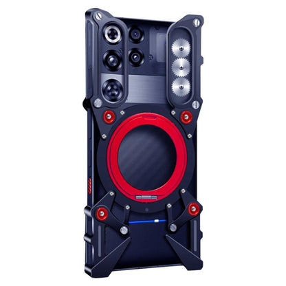 Rotating Bracket Hollow Metal Phone Case with Lanyard, For ZTE nubia RedMagic 11 Pro, For ZTE nubia RedMagic 11 Air, For ZTE nubia Z80 Ultra, For ZTE nubia RedMagic 10 Pro, For ZTE nubia RedMagic 10 Air, For ZTE nubia Z70 Ultra, For ZTE nubia Z60S Pro ...