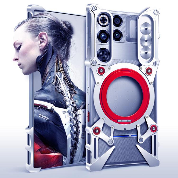 Rotating Bracket Hollow Metal Phone Case with Lanyard, For ZTE nubia RedMagic 11 Pro, For ZTE nubia RedMagic 11 Air, For ZTE nubia Z80 Ultra, For ZTE nubia RedMagic 10 Pro, For ZTE nubia RedMagic 10 Air, For ZTE nubia Z70 Ultra, For ZTE nubia Z60S Pro ...