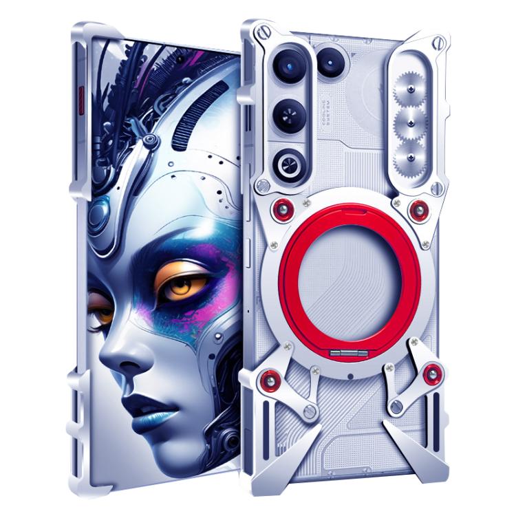 Rotating Bracket Hollow Metal Phone Case with Lanyard, For ZTE nubia RedMagic 11 Pro, For ZTE nubia RedMagic 11 Air, For ZTE nubia Z80 Ultra, For ZTE nubia RedMagic 10 Pro, For ZTE nubia RedMagic 10 Air, For ZTE nubia Z70 Ultra, For ZTE nubia Z60S Pro ...