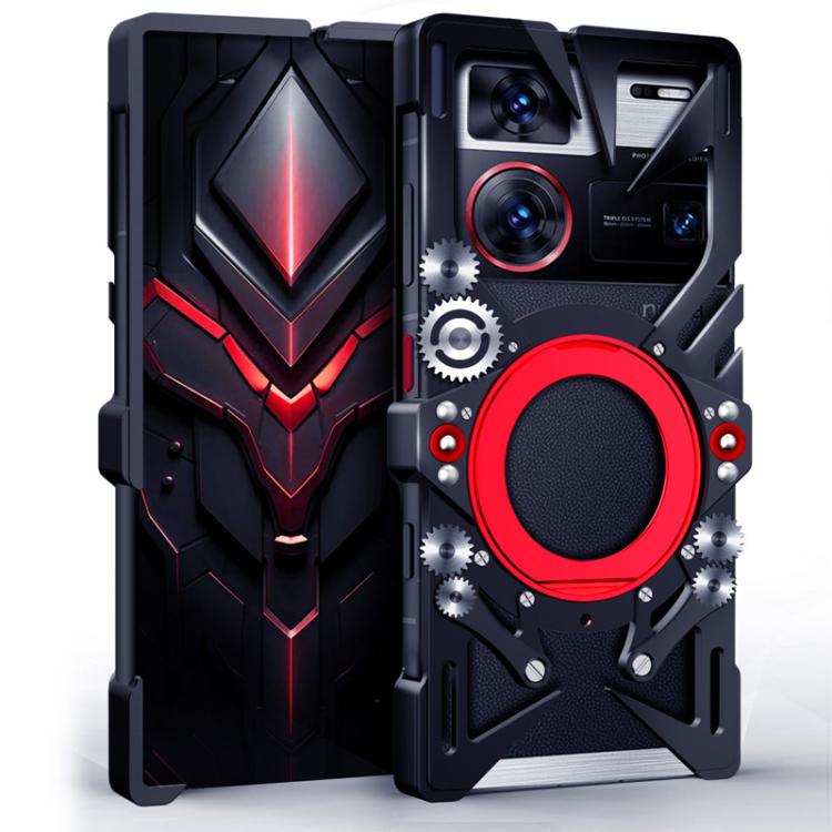 Rotating Bracket Hollow Metal Phone Case with Lanyard, For ZTE nubia RedMagic 11 Pro, For ZTE nubia RedMagic 11 Air, For ZTE nubia Z80 Ultra, For ZTE nubia RedMagic 10 Pro, For ZTE nubia RedMagic 10 Air, For ZTE nubia Z70 Ultra, For ZTE nubia Z60S Pro ...