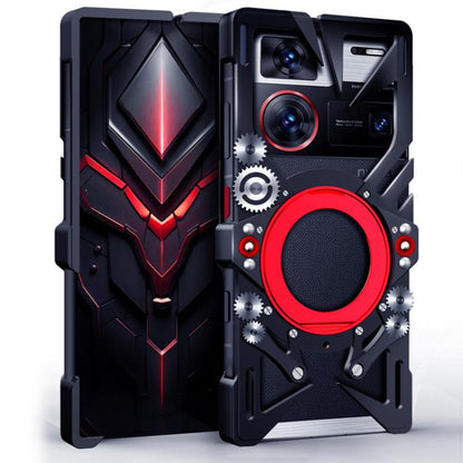 Rotating Bracket Hollow Metal Phone Case with Lanyard, For ZTE nubia RedMagic 11 Pro, For ZTE nubia RedMagic 11 Air, For ZTE nubia Z80 Ultra, For ZTE nubia RedMagic 10 Pro, For ZTE nubia RedMagic 10 Air, For ZTE nubia Z70 Ultra, For ZTE nubia Z60S Pro ...