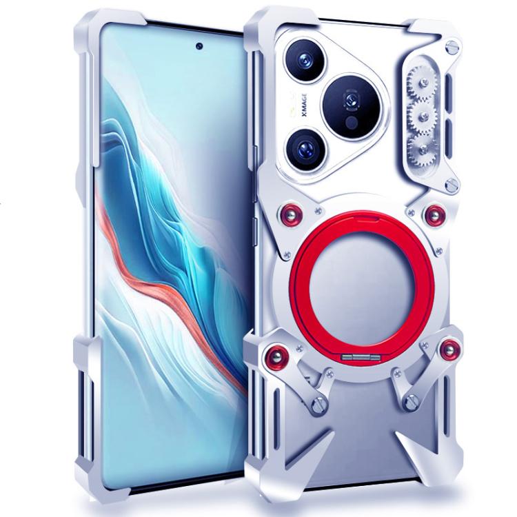 Rotating Bracket Hollow Metal Phone Case with Lanyard, For Huawei nova 16 SE, For Huawei nova 16 Ultra, For Huawei nova 16 Pro, For Huawei nova 16z, For Huawei nova 16, For Huawei Pura 90 Pro Max, For Huawei Pura 90 Pro, For Huawei Pura 90             ...