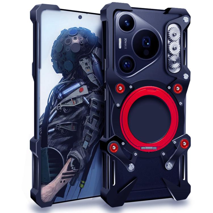 Rotating Bracket Hollow Metal Phone Case with Lanyard, For Huawei nova 16 SE, For Huawei nova 16 Ultra, For Huawei nova 16 Pro, For Huawei nova 16z, For Huawei nova 16, For Huawei Pura 90 Pro Max, For Huawei Pura 90 Pro, For Huawei Pura 90             ...