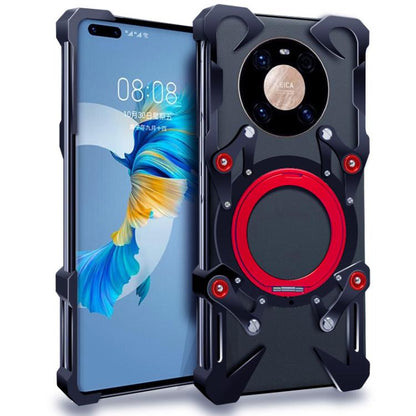 Rotating Bracket Hollow Metal Phone Case with Lanyard, For Huawei nova 16 SE, For Huawei nova 16 Ultra, For Huawei nova 16 Pro, For Huawei nova 16z, For Huawei nova 16, For Huawei Pura 90 Pro Max, For Huawei Pura 90 Pro, For Huawei Pura 90             ...