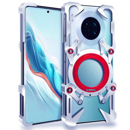 Rotating Bracket Hollow Metal Phone Case with Lanyard, For Huawei nova 16 SE, For Huawei nova 16 Ultra, For Huawei nova 16 Pro, For Huawei nova 16z, For Huawei nova 16, For Huawei Pura 90 Pro Max, For Huawei Pura 90 Pro, For Huawei Pura 90             ...