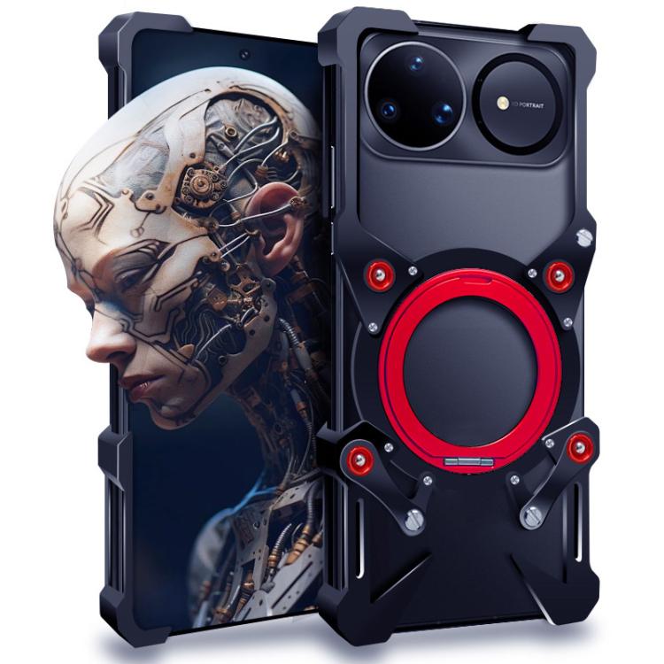 Rotating Bracket Hollow Metal Phone Case with Lanyard, For Huawei nova 16 SE, For Huawei nova 16 Ultra, For Huawei nova 16 Pro, For Huawei nova 16z, For Huawei nova 16, For Huawei Pura 90 Pro Max, For Huawei Pura 90 Pro, For Huawei Pura 90             ...