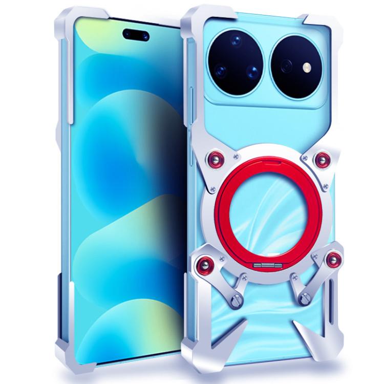 Rotating Bracket Hollow Metal Phone Case with Lanyard, For Huawei nova 16 SE, For Huawei nova 16 Ultra, For Huawei nova 16 Pro, For Huawei nova 16z, For Huawei nova 16, For Huawei Pura 90 Pro Max, For Huawei Pura 90 Pro, For Huawei Pura 90             ...