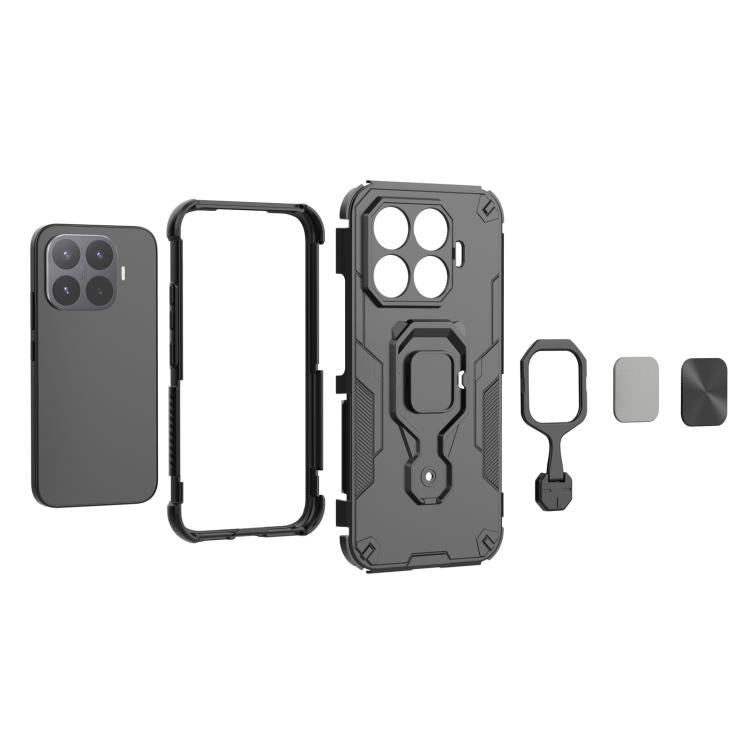 Metal Kickstand TPU Hybrid PC Phone Case, For Xiaomi 17T Pro 5G, For Xiaomi 17T 5G, For Xiaomi 17 Pro Max, For Xiaomi 17 Pro, For Xiaomi 17, For Xiaomi Poco M7 4G 169mm, For Xiaomi 15T Pro, For Xiaomi 15T