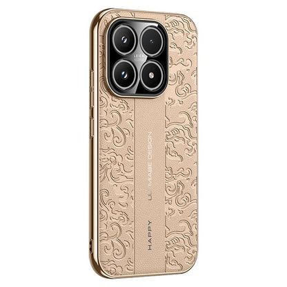 Cloud Dragon Pattern Plain Leather PC Phone Case, For Xiaomi 17 Pro Max, For Xiaomi 17 Pro, For Xiaomi 17