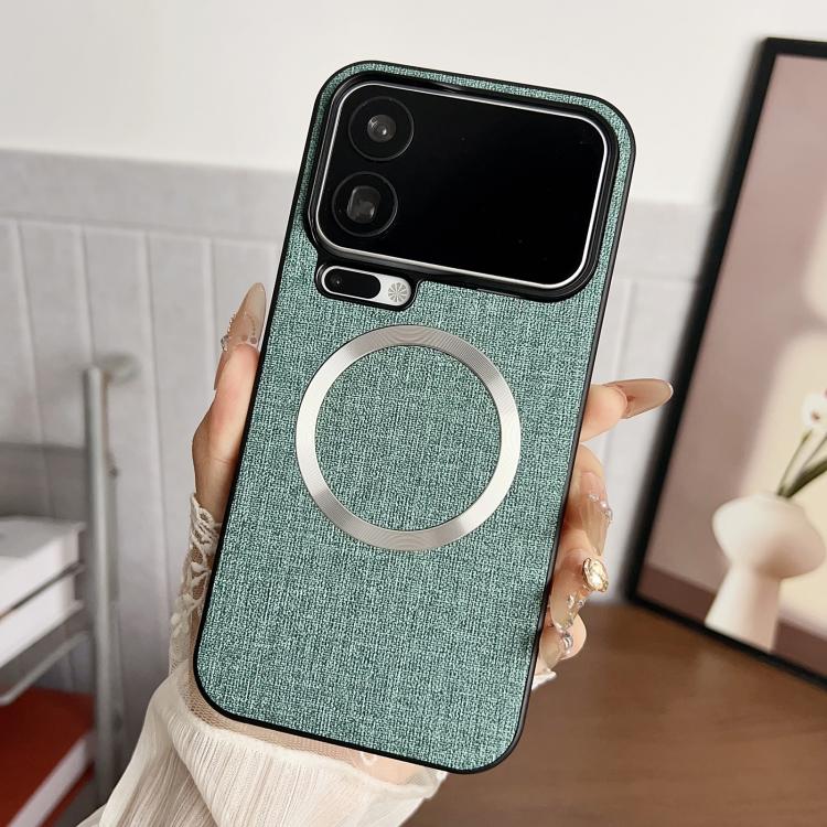 CD Magsafe Magnetic Cloth Texture Phone Case, For Xiaomi 17T Pro, For Redmi Turbo 5 Max / Poco X8 Pro Max 5G, For Xiaomi 17 Pro Max, For Xiaomi 15T Pro, For Xiaomi 15T