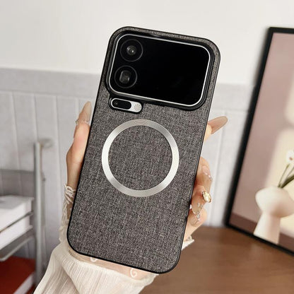 CD Magsafe Magnetic Cloth Texture Phone Case, For Xiaomi 17T Pro, For Redmi Turbo 5 Max / Poco X8 Pro Max 5G, For Xiaomi 17 Pro Max, For Xiaomi 15T Pro, For Xiaomi 15T