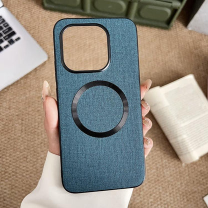 CD Magsafe Magnetic Cloth Texture Phone Case, For Xiaomi 17T Pro, For Redmi Turbo 5 Max / Poco X8 Pro Max 5G, For Xiaomi 17 Pro Max, For Xiaomi 15T Pro, For Xiaomi 15T