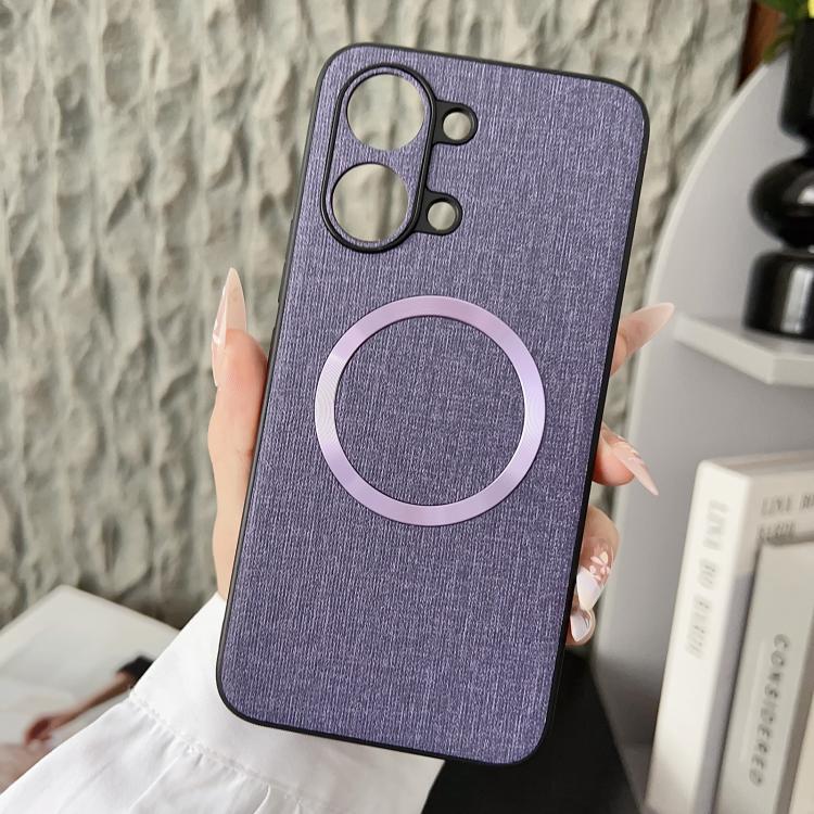 CD Magsafe Magnetic Cloth Texture Phone Case, For Xiaomi 17T Pro, For Redmi Turbo 5 Max / Poco X8 Pro Max 5G, For Xiaomi 17 Pro Max, For Xiaomi 15T Pro, For Xiaomi 15T