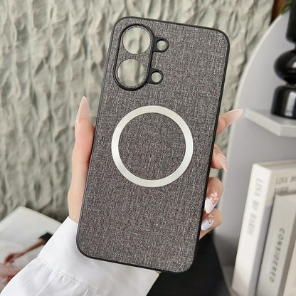 CD Magsafe Magnetic Cloth Texture Phone Case, For Xiaomi 17T Pro, For Redmi Turbo 5 Max / Poco X8 Pro Max 5G, For Xiaomi 17 Pro Max, For Xiaomi 15T Pro, For Xiaomi 15T