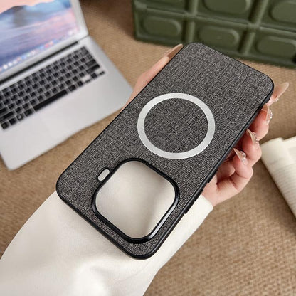 CD Magsafe Magnetic Cloth Texture Phone Case, For Xiaomi 17T Pro, For Redmi Turbo 5 Max / Poco X8 Pro Max 5G, For Xiaomi 17 Pro Max, For Xiaomi 15T Pro, For Xiaomi 15T