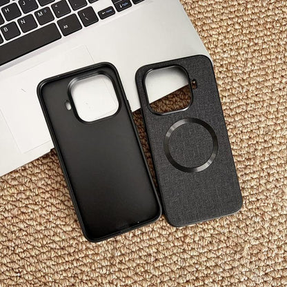 CD Magsafe Magnetic Cloth Texture Phone Case, For Xiaomi 17T Pro, For Redmi Turbo 5 Max / Poco X8 Pro Max 5G, For Xiaomi 17 Pro Max, For Xiaomi 15T Pro, For Xiaomi 15T