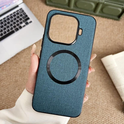 CD Magsafe Magnetic Cloth Texture Phone Case, For Xiaomi 17T Pro, For Redmi Turbo 5 Max / Poco X8 Pro Max 5G, For Xiaomi 17 Pro Max, For Xiaomi 15T Pro, For Xiaomi 15T