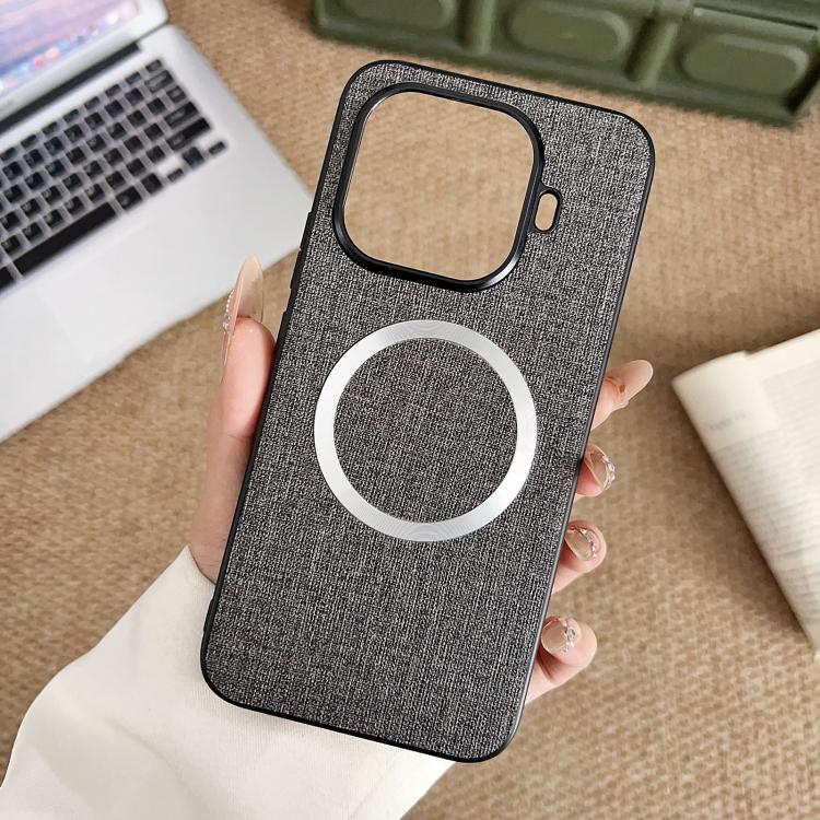CD Magsafe Magnetic Cloth Texture Phone Case, For Xiaomi 17T Pro, For Redmi Turbo 5 Max / Poco X8 Pro Max 5G, For Xiaomi 17 Pro Max, For Xiaomi 15T Pro, For Xiaomi 15T