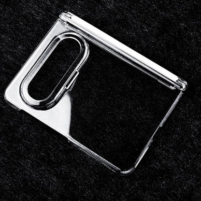 Transparent PC Axis Shockproof Phone Case, For Huawei Pura X Max, For Huawei Pura X