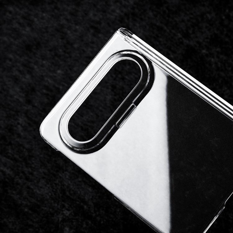 Transparent PC Axis Shockproof Phone Case, For Huawei Pura X Max, For Huawei Pura X