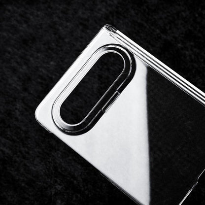 Transparent PC Axis Shockproof Phone Case, For Huawei Pura X Max, For Huawei Pura X