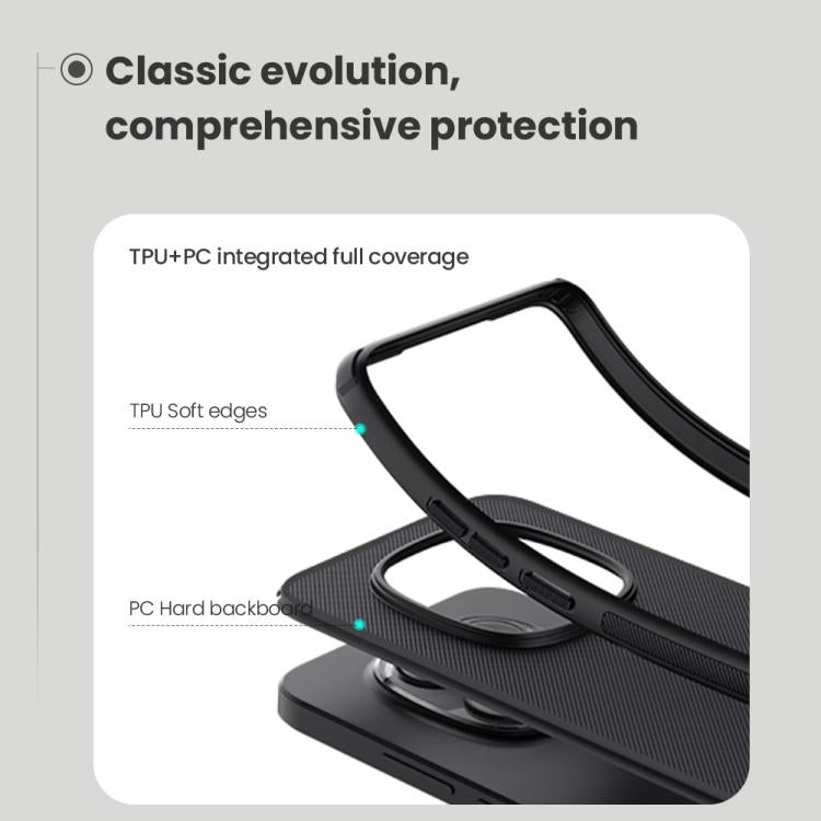 NILLKIN Shield Pro phone case with TPU soft edges and PC hard back cover