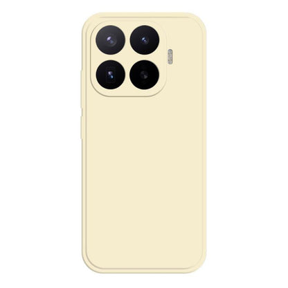 White liquid silicone phone case with raised camera lens cutouts.