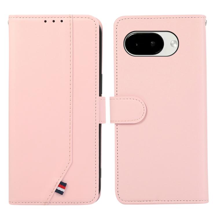 ABEEL Delicate Texture Splicing RFID Leather Phone Case, For Google Pixel 11 Pro XL, For Google Pixel 11 / 11 Pro, For Google Pixel 10a