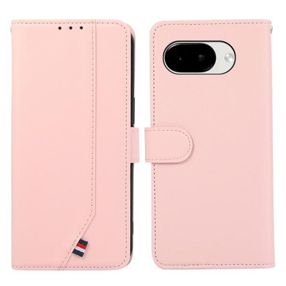 ABEEL Delicate Texture Splicing RFID Leather Phone Case, For Google Pixel 11 Pro XL, For Google Pixel 11 / 11 Pro, For Google Pixel 10a