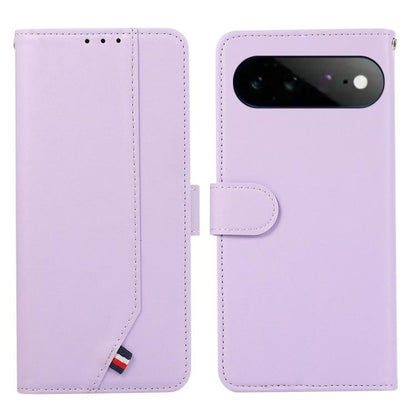 ABEEL Delicate Texture Splicing RFID Leather Phone Case, For Google Pixel 11 Pro XL, For Google Pixel 11 / 11 Pro, For Google Pixel 10a
