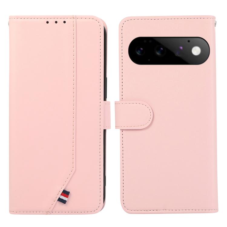 ABEEL Delicate Texture Splicing RFID Leather Phone Case, For Google Pixel 11 Pro XL, For Google Pixel 11 / 11 Pro, For Google Pixel 10a