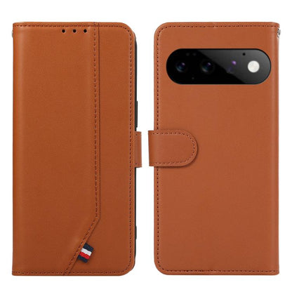 ABEEL Delicate Texture Splicing RFID Leather Phone Case, For Google Pixel 11 Pro XL, For Google Pixel 11 / 11 Pro, For Google Pixel 10a