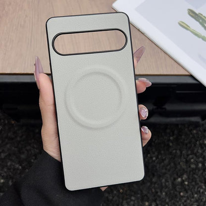 Magsafe Magnetic Plain Leather Phone Case, For Sony Xperia 1 VIII, For Sony Xperia 10 VII