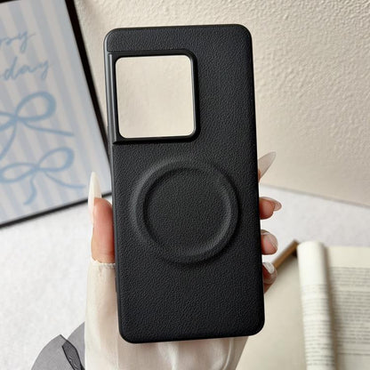 Magsafe Magnetic Plain Leather Phone Case, For Sony Xperia 1 VIII, For Sony Xperia 10 VII