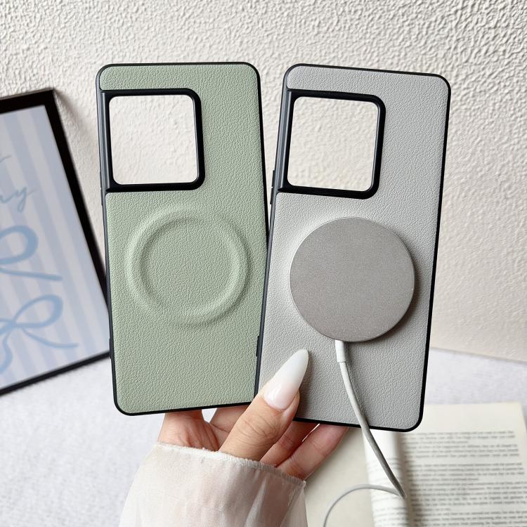 Magsafe Magnetic Plain Leather Phone Case, For Sony Xperia 1 VIII, For Sony Xperia 10 VII