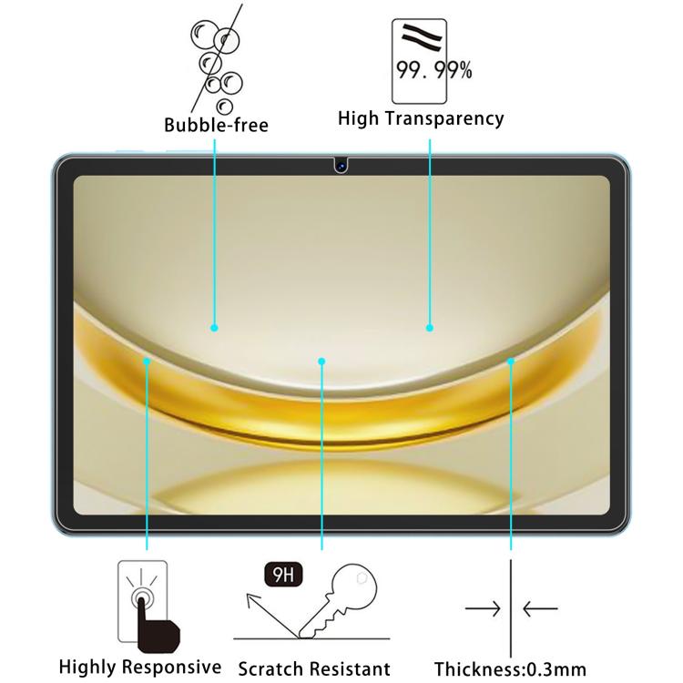Tempered glass screen protector film, 9H scratch resistant, 0.3mm thickness