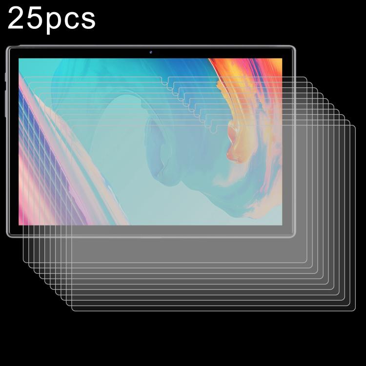 25pcs 9H 0.3mm Explosion-proof Tempered Glass Film, For Raemond M70 Tablet 11 inch, For Raemond K80 / K70 / K50 10.1 inch