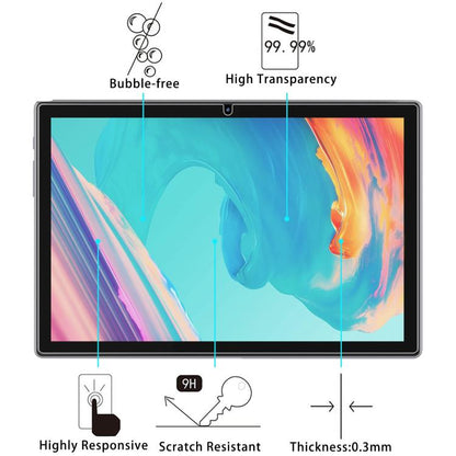 25pcs 9H 0.3mm Explosion-proof Tempered Glass Film, For Raemond M70 Tablet 11 inch, For Raemond K80 / K70 / K50 10.1 inch