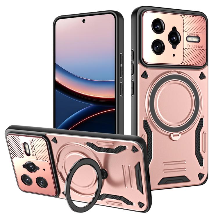 MagSafe 2 in 1 TPU Phone Case with Rotating Holder, For Xiaomi 17 Pro Max, For Xiaomi 17, For Xiaomi Poco F7 Ultra / Redmi K80 Pro