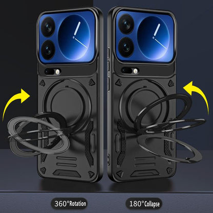 MagSafe 2 in 1 TPU Phone Case with Rotating Holder, For Xiaomi 17 Pro Max, For Xiaomi 17, For Xiaomi Poco F7 Ultra / Redmi K80 Pro