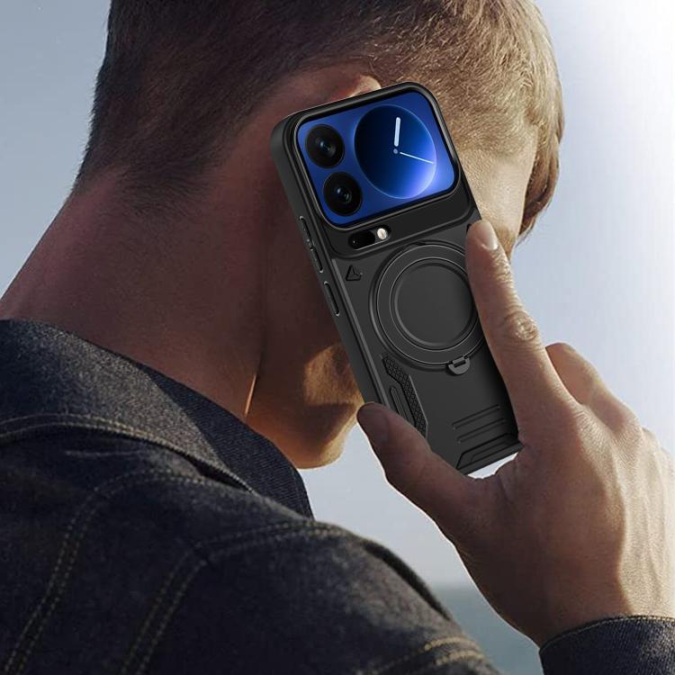 MagSafe 2 in 1 TPU Phone Case with Rotating Holder, For Xiaomi 17 Pro Max, For Xiaomi 17, For Xiaomi Poco F7 Ultra / Redmi K80 Pro