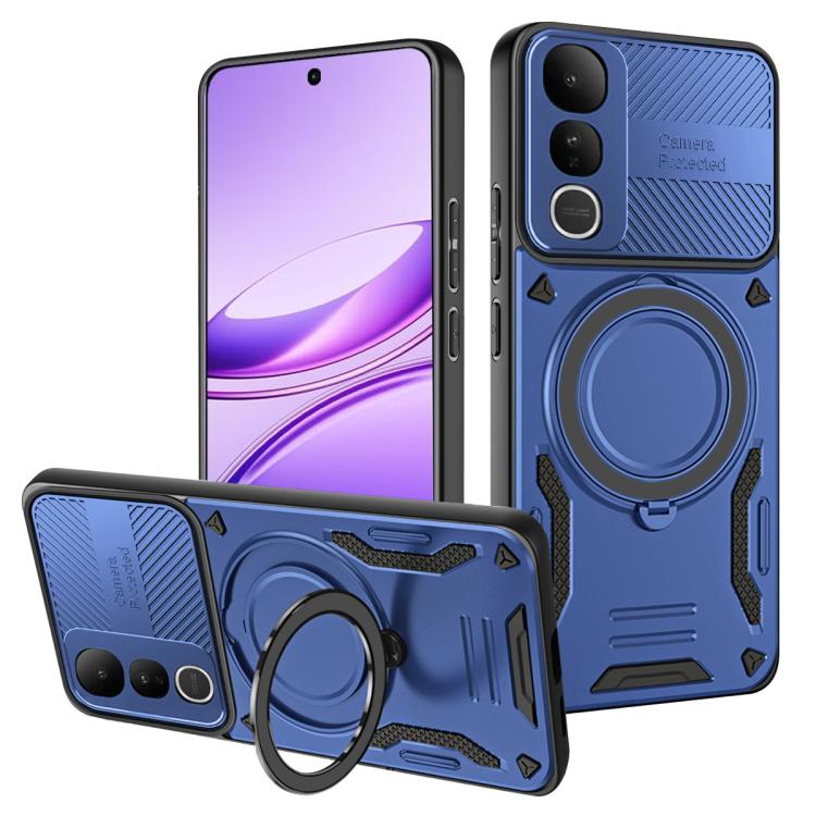 MagSafe 2 in 1 TPU Phone Case with Rotating Holder, For vivo Y31 5G 2025 / Y21d, For vivo X300 Pro, For vivo V60 Lite 5G / 4G, For vivo V50 Lite 5G / 4G, For vivo Y04 4G / Y29s 5G