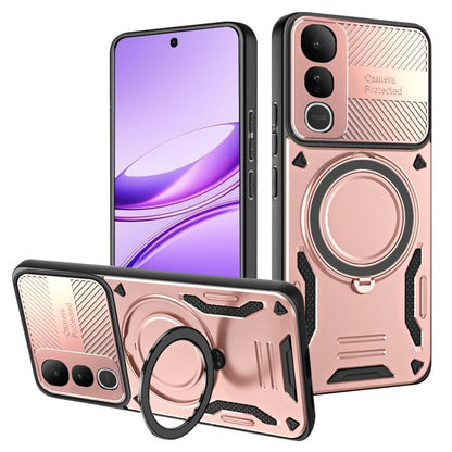 MagSafe 2 in 1 TPU Phone Case with Rotating Holder, For vivo Y31 5G 2025 / Y21d, For vivo X300 Pro, For vivo V60 Lite 5G / 4G, For vivo V50 Lite 5G / 4G, For vivo Y04 4G / Y29s 5G